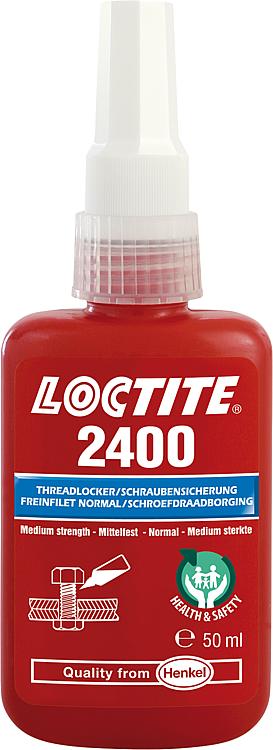 Schraubensicherung mittelfest LOCTITE 2400, 50ml Dosierflasche Schraubensicherung mittelfest LOCTITE 2400, 50ml Dosierflasche