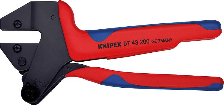 Crimp-Systemzange KNIPEX für auswechselbare Crimpeinsätze ohne Transportkoffer Crimp-Systemzange KNIPEX für auswechselbare Crimpeinsätze ohne Transportkoffer