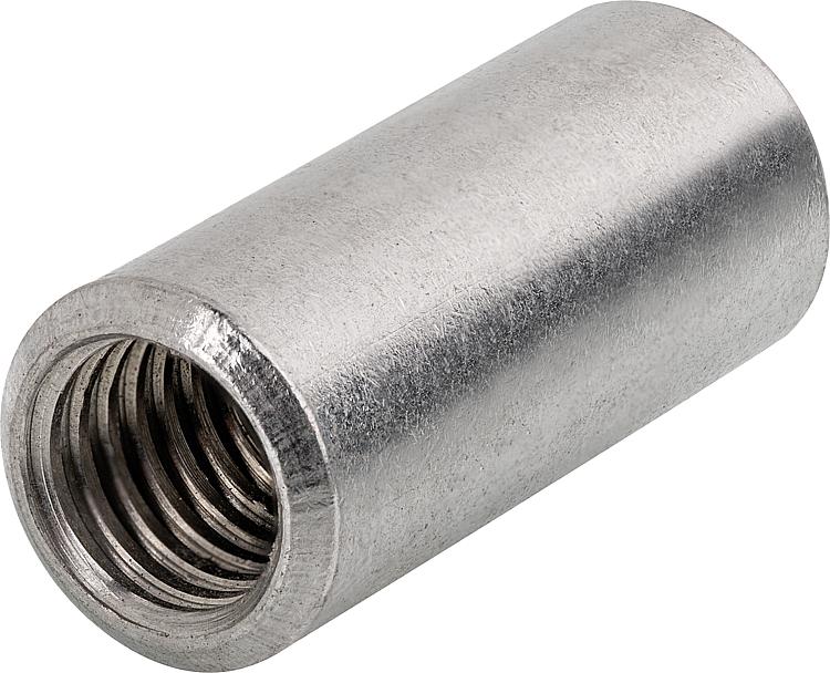 Rundmuffen, Aussendurchmesser 15 mm Art. 9070 A4 M 12X40 VPE: 50