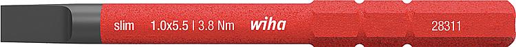 VDE-slimBit Wiha® Schlitz 5,5x1,0mm