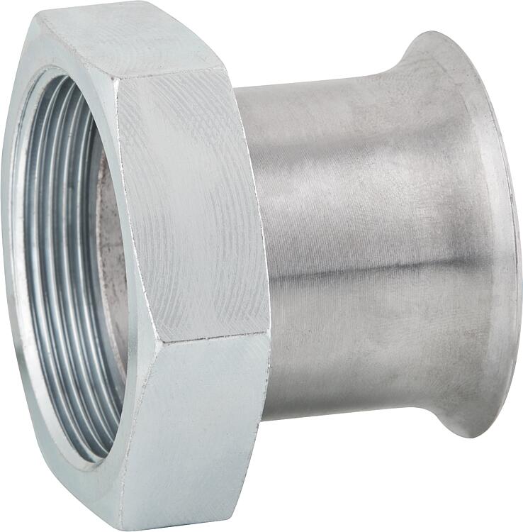 Anschlussverschraubung für PWT ZB70+75+85, zum anschweißen, DN40(11/2") / ÜWM 2" Anschlussverschraubung für PWT ZB70+75+85, zum anschweißen, DN40(11/2") / ÜWM 2"