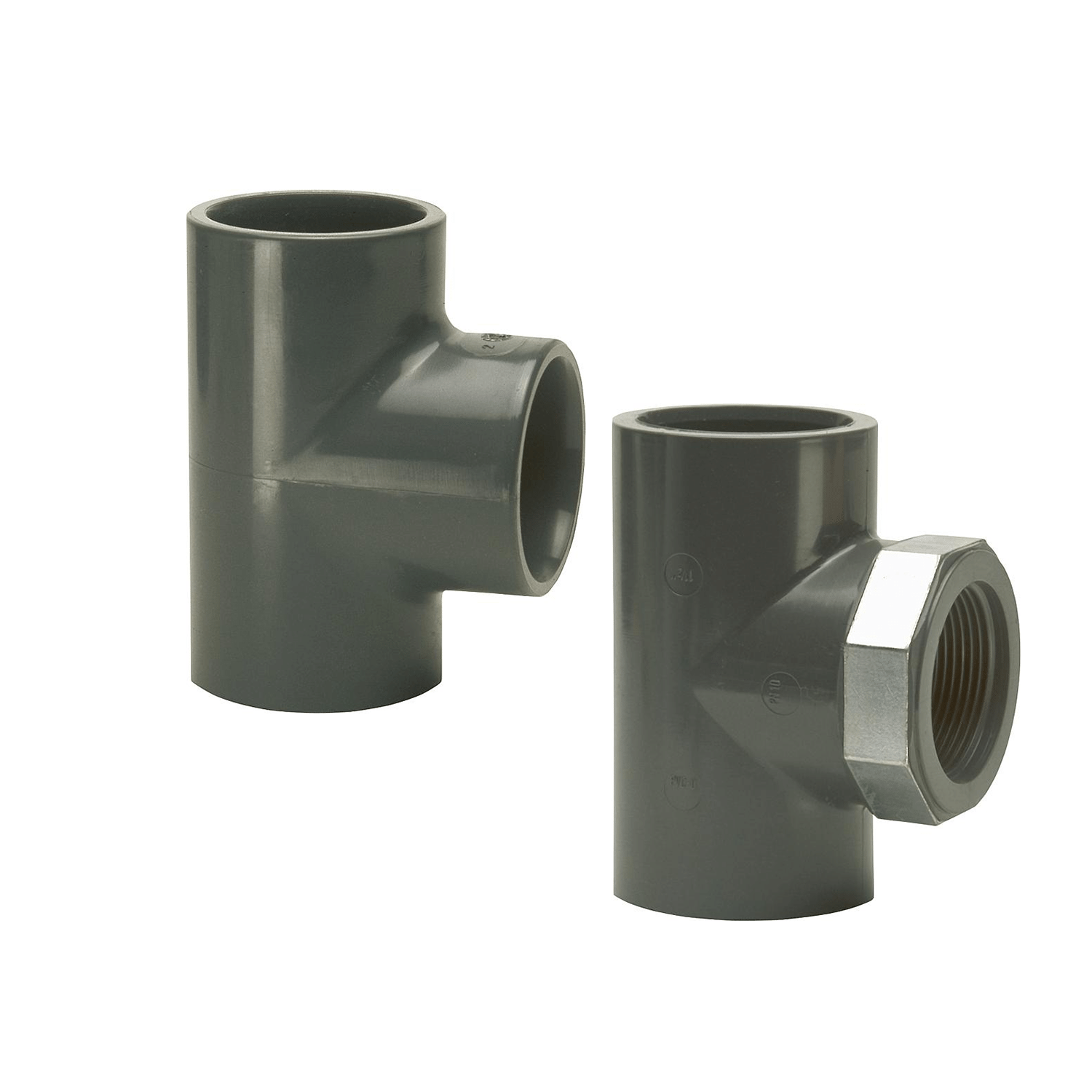 PVC-U T-Stück 90° PVC-U T-Stück 90°