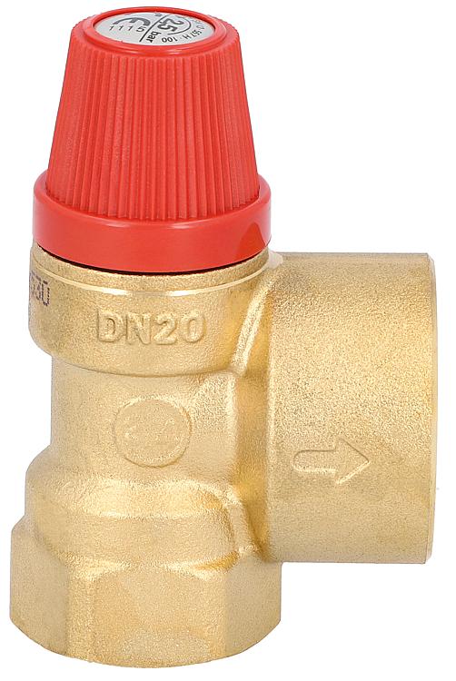 Membran-Sicherheitsventil Heizung DN15(1/2"), Austritt DN20(3/4") 3,0 bar Membran-Sicherheitsventil Heizung DN15(1/2"), Austritt DN20(3/4") 3,0 bar