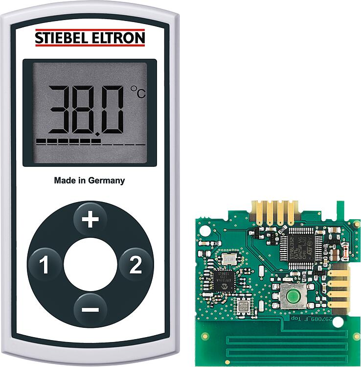 Funkfernbedienung Stiebel Eltron FFB4 SET EU für Komfort-Durchlauferhitzer, inkl. Funkadapter Funkfernbedienung Stiebel Eltron FFB4 SET EU für Komfort-Durchlauferhitzer, inkl. Funkadapter