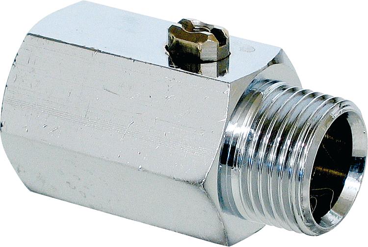Mini-Kugelhahn mit Schrauben- zieherbetätigung IGxAG 1/2" Mini-Kugelhahn mit Schrauben- zieherbetätigung IGxAG 1/2"