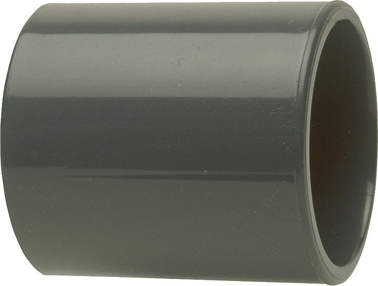 PVC-U - Klebefitting Muffe, 63 mm
