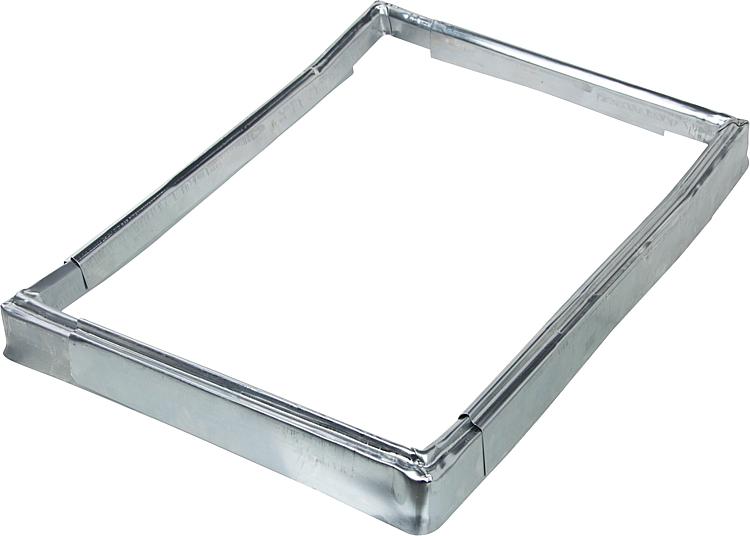 Überhangsteckrahmen Titanzink für Kamineinfassung,Schenkel- länge 310x440mm Überhangsteckrahmen Titanzink für Kamineinfassung,Schenkel- länge 310x440mm