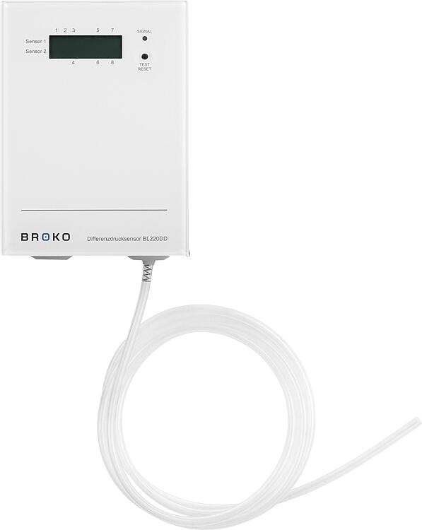 Funk-Differenzdrucksensor BL220DDu, Unterputz Funk-Differenzdrucksensor BL220DDu, Unterputz