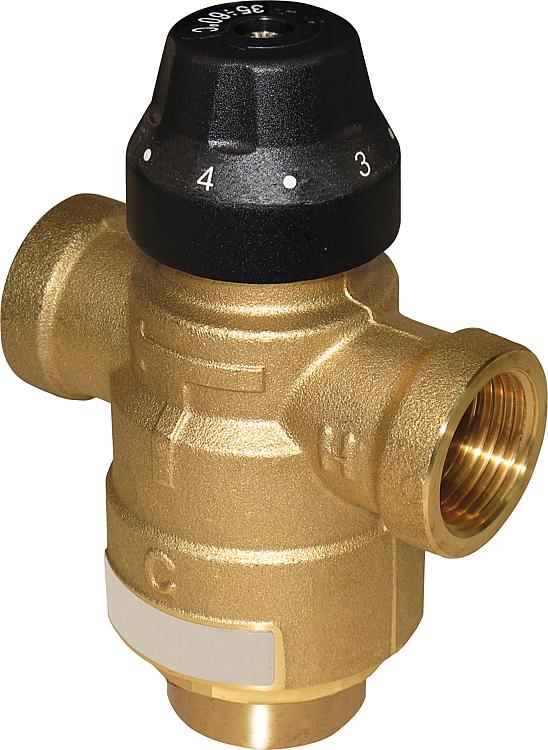 Thermomischer Easyflow Typ 720, DN15, 35-60 C, kv 1,5 Anschlüsse: IG DN15 (1/2") Thermomischer Easyflow Typ 720, DN15, 35-60 C, kv 1,5 Anschlüsse: IG DN15 (1/2")