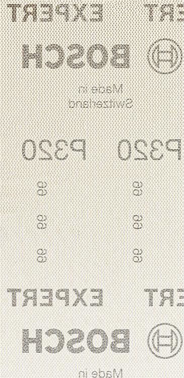 Netzschleifblatt BOSCH® EXPERT M480 93 x 186 mm, Körnung 320 VPE 50 Stück