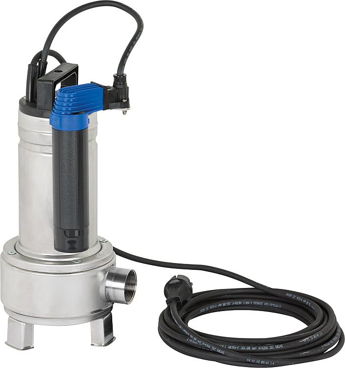 Schmutzwasserpumpe TypDOMO 7VX/B GT mitSchwimmschalter 0,55kW