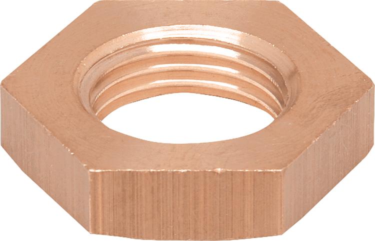 Rotguss-Gewindefitting Gegenmutter Typ 3310, 1" Rotguss-Gewindefitting Gegenmutter Typ 3310, 1"
