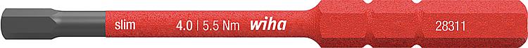 VDE-slimBit Wiha® Innensechskant SW 4 VDE-slimBit Wiha® Innensechskant SW 4