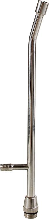 Verlängerungrohr für Prüfmanometer mit seitlichem Ventil zum Nachfüllen von Ausd Verlängerungrohr für Prüfmanometer mit seitlichem Ventil zum Nachfüllen von Ausd