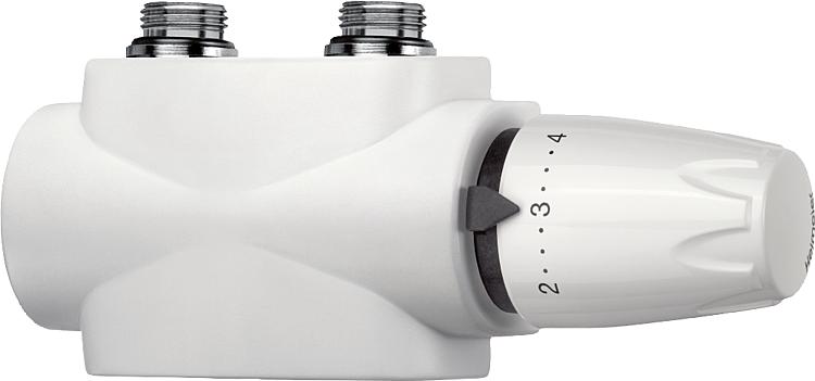 Heimeier Multilux 4-Set Zweirohrbetrieb, 3/4", weiß RAL 9016 Heimeier Multilux 4-Set Zweirohrbetrieb, 3/4", weiß RAL 9016