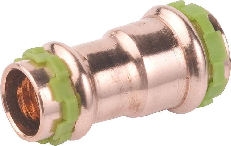 Kupfer Pressfitting V-Kontur Reduziermuffe 15x12mm Typ P5240