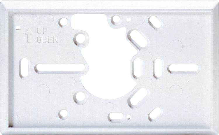 Kunststoff Adapterrahmen für UP-Dosen ARA 1,7 E Kunststoff Adapterrahmen für UP-Dosen ARA 1,7 E