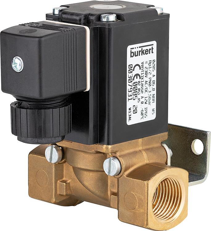 Gas-Magnetventil 1/2" Pmax: 1,3bar, 230V-50Hz ID-No 021510 CE-Zulassung