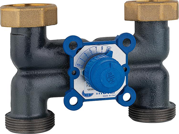 Vierwegemischer Grauguß VMX-H 125, G 1 1/2 '''' 2 x Flansch KVS 6,3 Vierwegemischer Grauguß VMX-H 125, G 1 1/2 '''' 2 x Flansch KVS 6,3