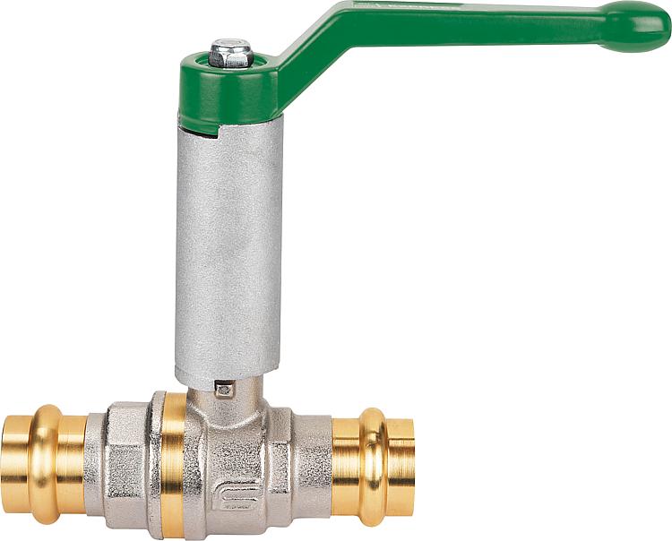 Messingkugelhahn Press Fitting Spindelverlängerung 15 x 15 Messingkugelhahn Press Fitting Spindelverlängerung 15 x 15