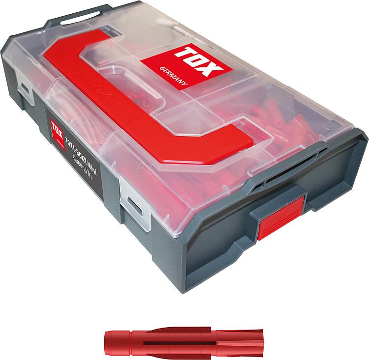 TOX L-BOXX Mini Allzweckdübel Allround Tri Sortiment 266 teilig TOX L-BOXX Mini Allzweckdübel Allround Tri Sortiment 266 teilig