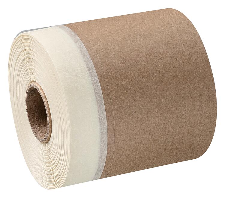 Abklebeband Krepp mit Papier, 10cm x 20m Abklebeband Krepp mit Papier, 10cm x 20m