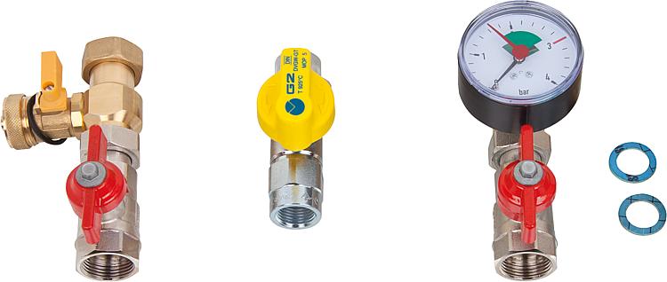 Hydraulik-Anschlussset KR Ausführung gerade Hydraulik-Anschlussset KR Ausführung gerade