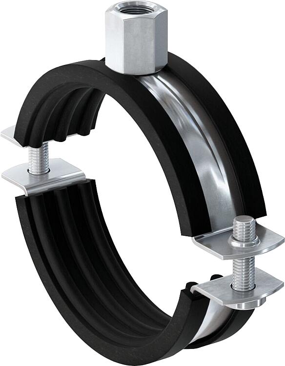 Zweischraubenschelle verzinkt 3/4" 25-30mm M8+M10 Zweischraubenschelle verzinkt 3/4" 25-30mm M8+M10