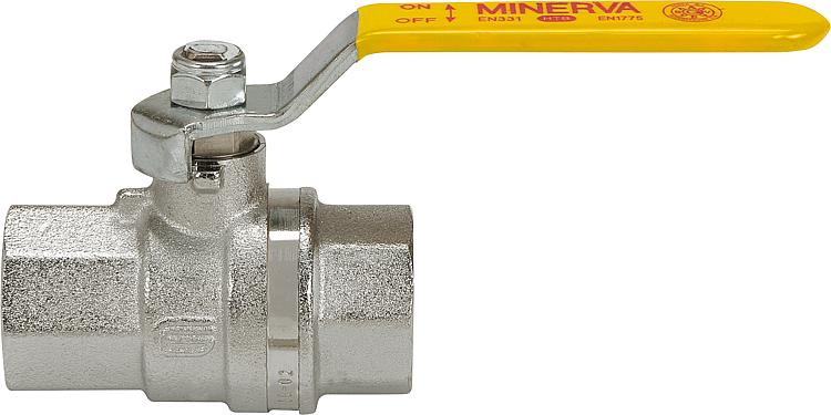 Gas-Kugelhahn IG/IG DN32(11/4") mit Stahl-Handhebel Gas-Kugelhahn IG/IG DN32(11/4") mit Stahl-Handhebel