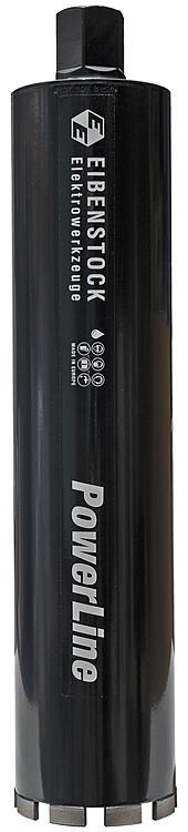 Diamant-Nass-Bohrkrone Eibenstock 1¼", Ø 107 mm, Länge: 450 mm, Powerline Diamant-Nass-Bohrkrone Eibenstock 1¼", Ø 107 mm, Länge: 450 mm, Powerline
