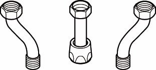 Buderus Adapterset AV f. Vaillant Geräte (heizungs- und gasseitig) Buderus Adapterset AV f. Vaillant Geräte (heizungs- und gasseitig)