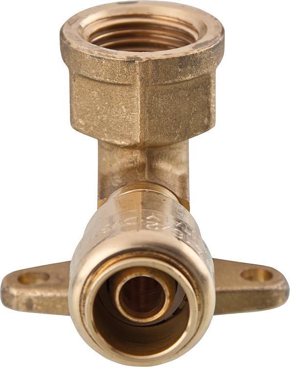 Steckfitting Wandwinkel IG 90° 20x2 - 1/2" H=52 mm Steckfitting Wandwinkel IG 90° 20x2 - 1/2" H=52 mm