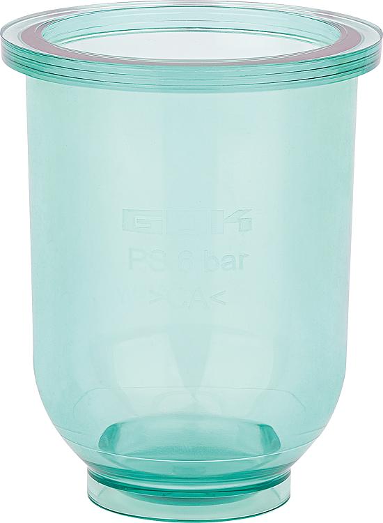 GOK Kunststoff Filtertasse für Saugbetrieb zu Heizölfilter, kurze Ausführung