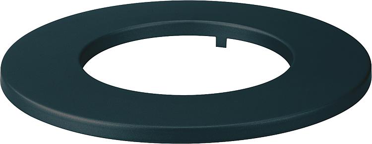 lackierte Rosette, schwarz, für DN150, Randbreite 60mm lackierte Rosette, schwarz, für DN150, Randbreite 60mm