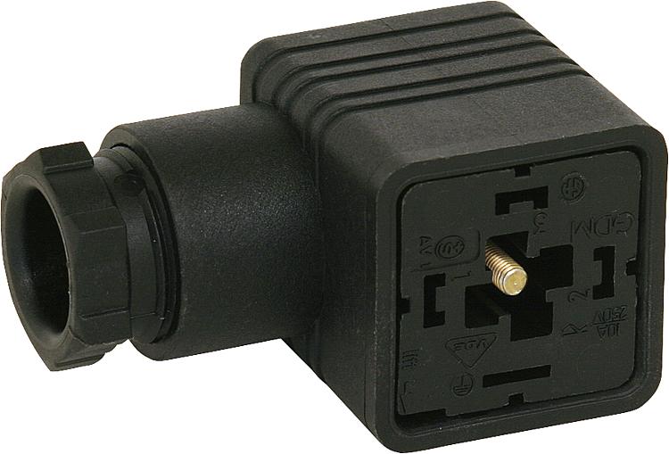 Leitungssdose,schwarz passend für Gas-Multi-Bloc 403-425