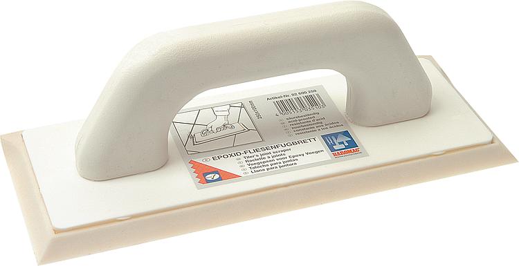 Fliesenfugbrett 250x100mm, Haromac, Epoxidbelag mit eckigen Kanten, für Siliconhalt.