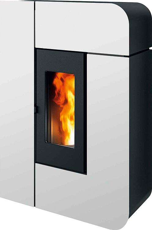 Pelletofen MCZ Alea Air 7 R, Grundgerät mit Verkleidung Weiß Metall, 7,0 KW Pelletofen MCZ Alea Air 7 R, Grundgerät mit Verkleidung Weiß Metall, 7,0 KW