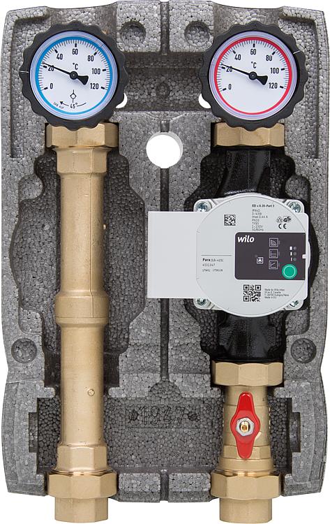 Heizkreisset Easyflow DN25(1") ungemischt, Wilo Para 25/6 Heizkreisset Easyflow DN25(1") ungemischt, Wilo Para 25/6
