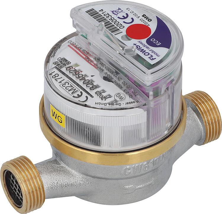 WW-Wohnungswasserzähler Flowis Qn 1,5 L 110mm DN15(1/2'')