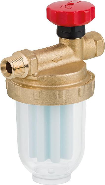 Einstrangfilter V 500 Si brennerseitig 3/8" AG mit Innenkonus tankseitig 3/8" IG Einstrangfilter V 500 Si brennerseitig 3/8" AG mit Innenkonus tankseitig 3/8" IG