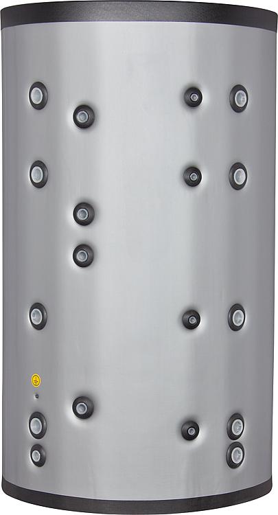 Kombi-Pufferspeicher PC1000/200, Edelstahl, 2 Wärme- tauscher,Inhalt 931 L Kombi-Pufferspeicher PC1000/200, Edelstahl, 2 Wärme- tauscher,Inhalt 931 L