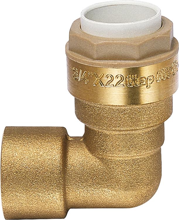 Steckfitting Übergangswinkel, 12mm x 1/2" IG