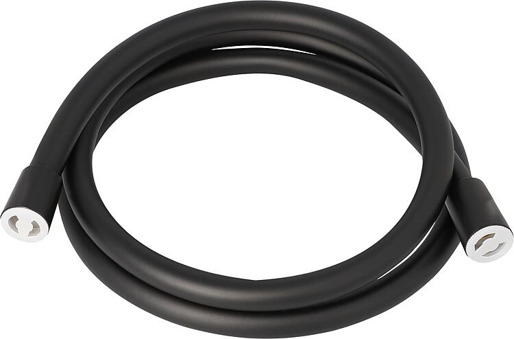 Samba II Brauseschlauch Kunststoff schwarz 160cm