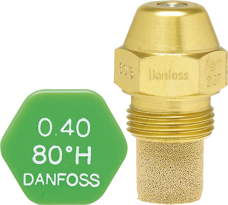 Danfoss Ölbrennerdüse 0,40 80 H LE Typ V für Viessmann Vitoplus VP3 und VP3a