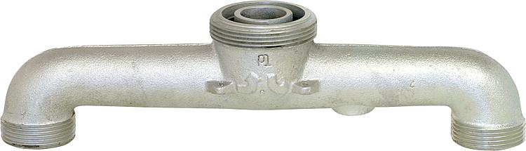 Austausch-Adapter für Gaszähler DN 25, 2" x 1 1/4"