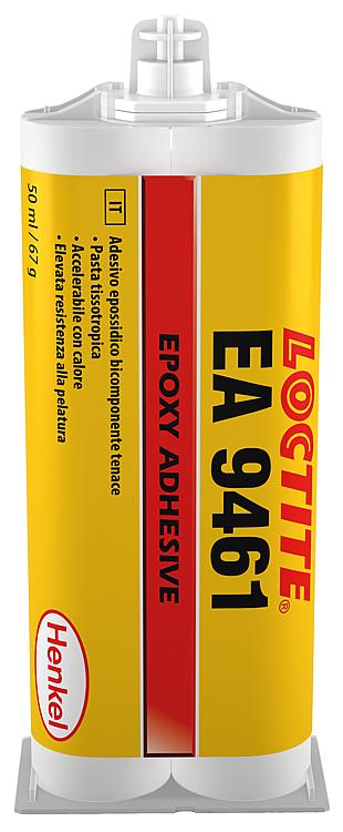 2K-Epoxid-Strukturklebstoff (thixotrop) LOCTITE EA 9461 A&B 50ml Doppelkartusche mit 1 Statikmischer 2K-Epoxid-Strukturklebstoff (thixotrop) LOCTITE EA 9461 A&B 50ml Doppelkartusche mit 1 Statikmischer