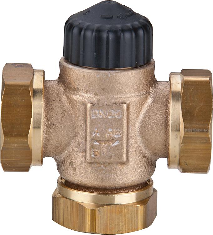 Dreiwege-Mischventil DN 15 (1/2"),kvs 2,5 flachdichtend