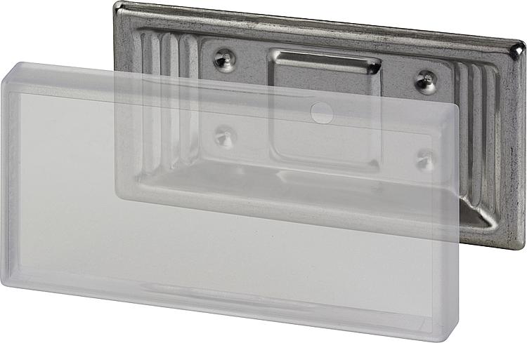 Schraubhalter Edelstahl (V2A) VPE 25 Stück