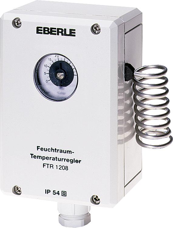 Feuchtraum-Temperaturregler Typ FTR 1208 (elektr.mechanisch) 0 ... 40 C Feuchtraum-Temperaturregler Typ FTR 1208 (elektr.mechanisch) 0 ... 40 C