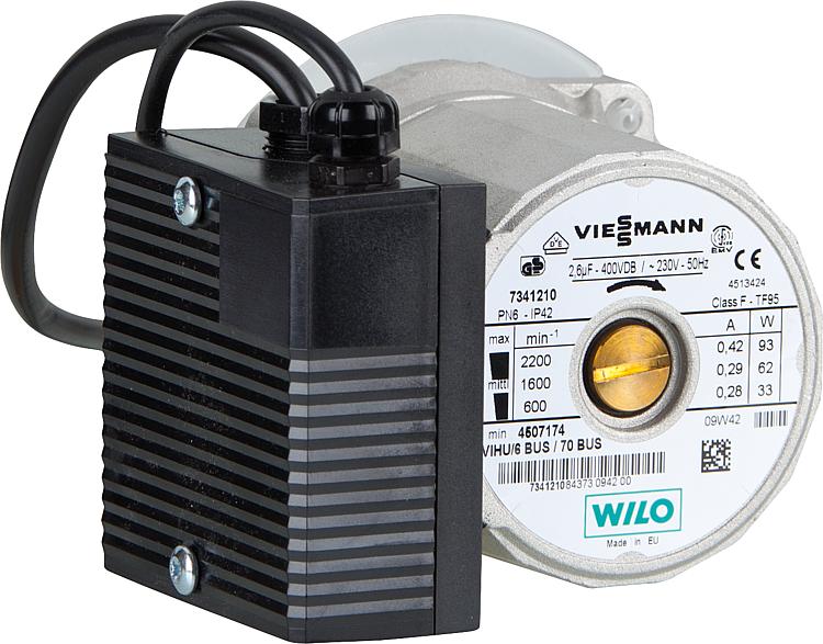 Viessmann Umwälzpumpenkopf drehzahlgeregelt Ref.7837520 ersetzt 7818330